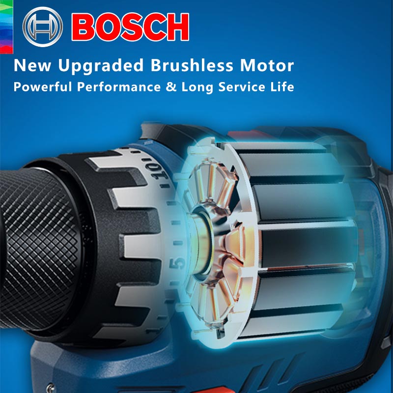 Power Tools Wood - Perceuse-visseuse sans fil professionnelle BOSCH GSR