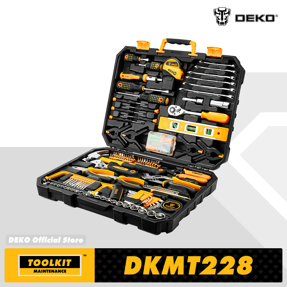 Power Tools Catalogue - DEKO-Kit d'outils de réparation automobile, ensemble