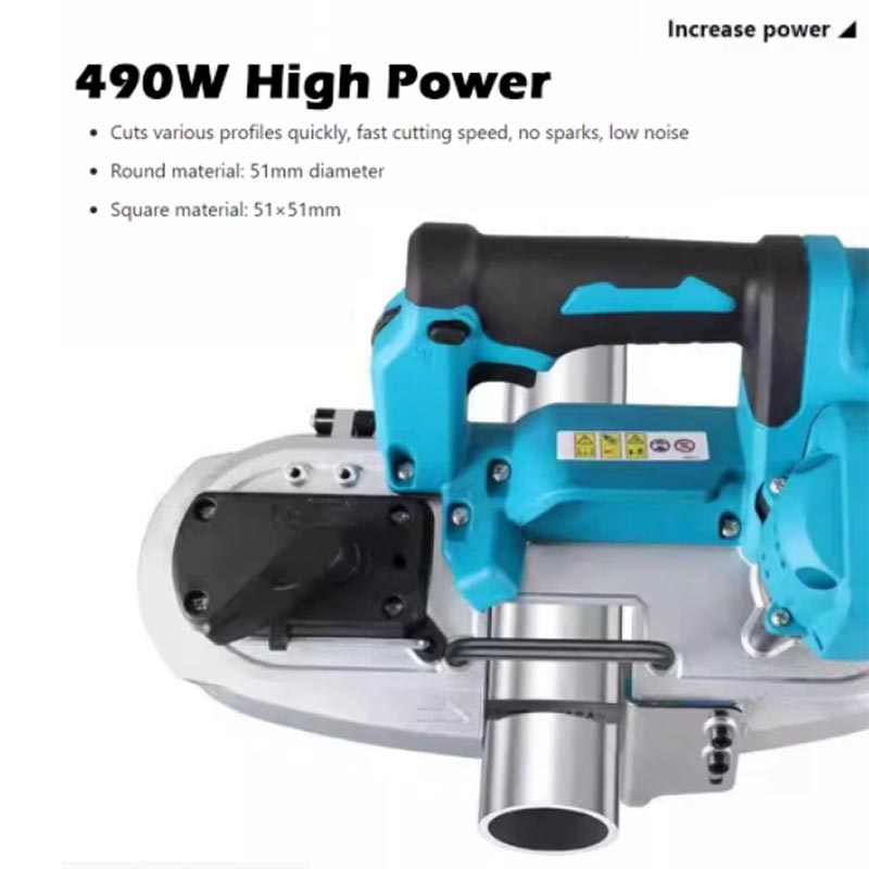 Power Tools Wood - Scie à ruban portative sans fil