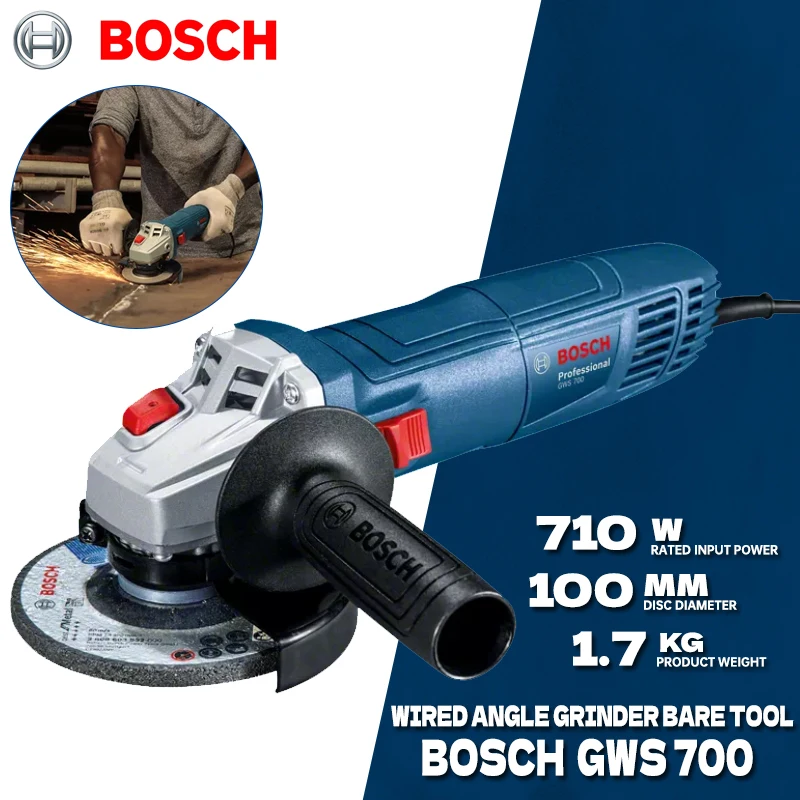 Power Tools Wood - BOSCH GWS 700 meuleuse d'angle filaire