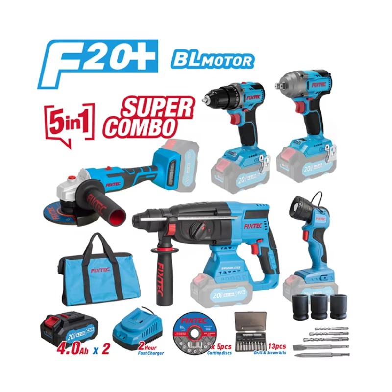 Combo Power Tools - Ensemble d'outils électriques 20V sans fil,