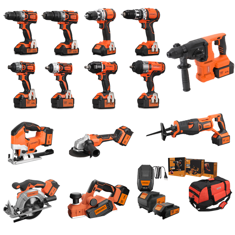 Combo Power Tools - KAFUWELL PA4500-72H Kits d'outils sans fil