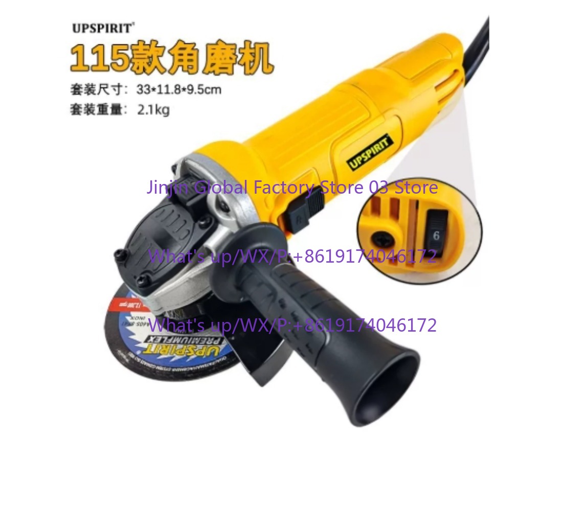 Power Tools Woodworking - Meuleuse d'angle électrique 125mm 1250W, meuleuse