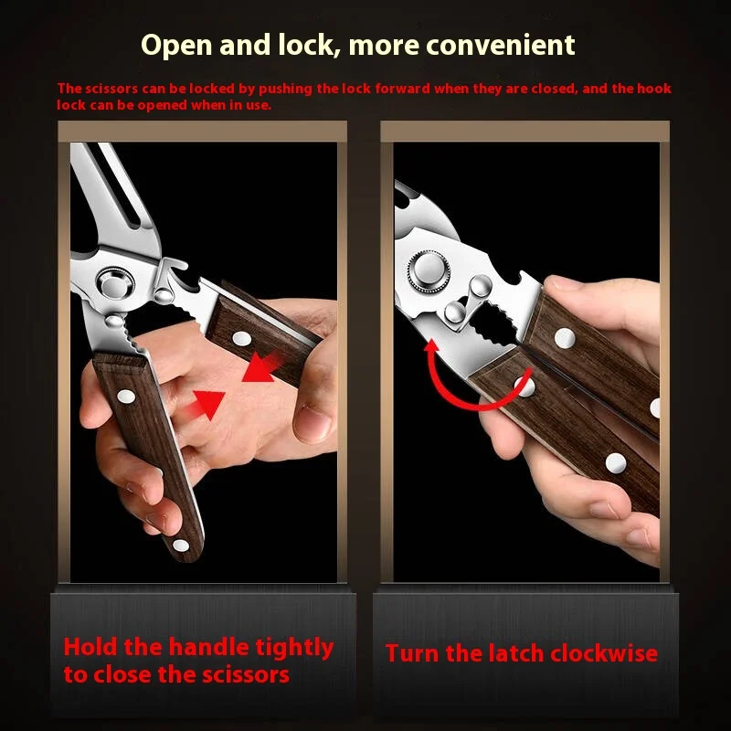 Ciseaux de cuisine Premium ave - Power Tools Wood avis et prix