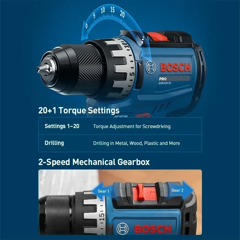 Perceuse-visseuse sans fil BOS - Power Tools Kits avis et prix