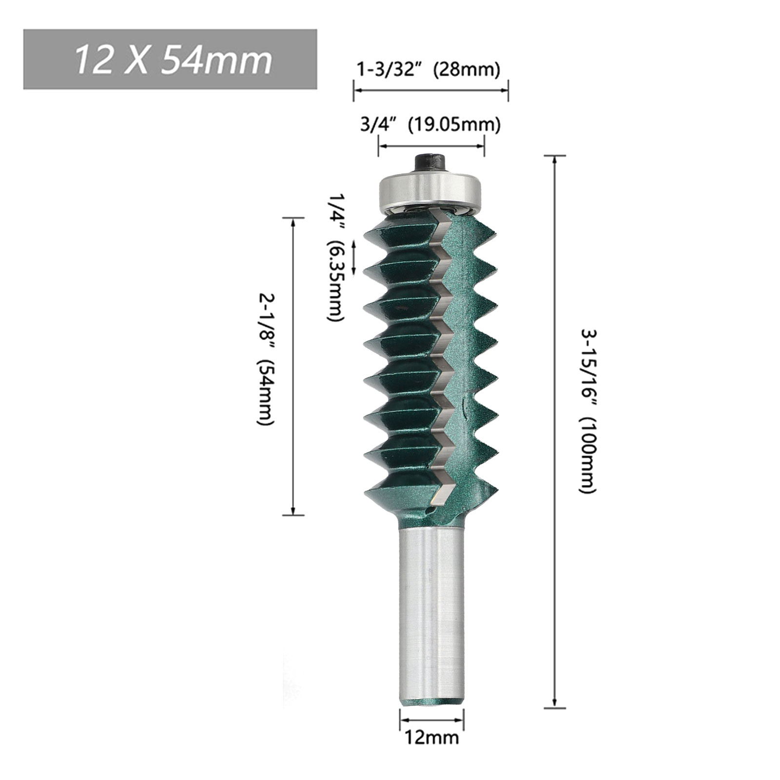 1 pièce de fraise de routeur n - Power Tools Green Brand avis et prix