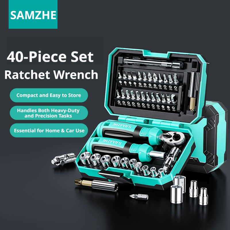 SAMZHE 40Pcs Combination Ratch - Power Tools Catalogue avis et prix
