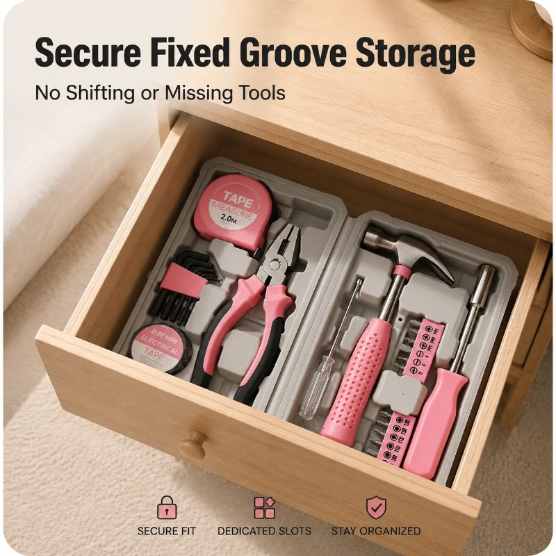 Kit d'outils rose 24 pièces po - Power Tools Catalogue avis et prix