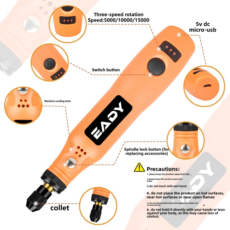 Kit d'outils rotatifs sans fil - Power Tools Wood avis et prix