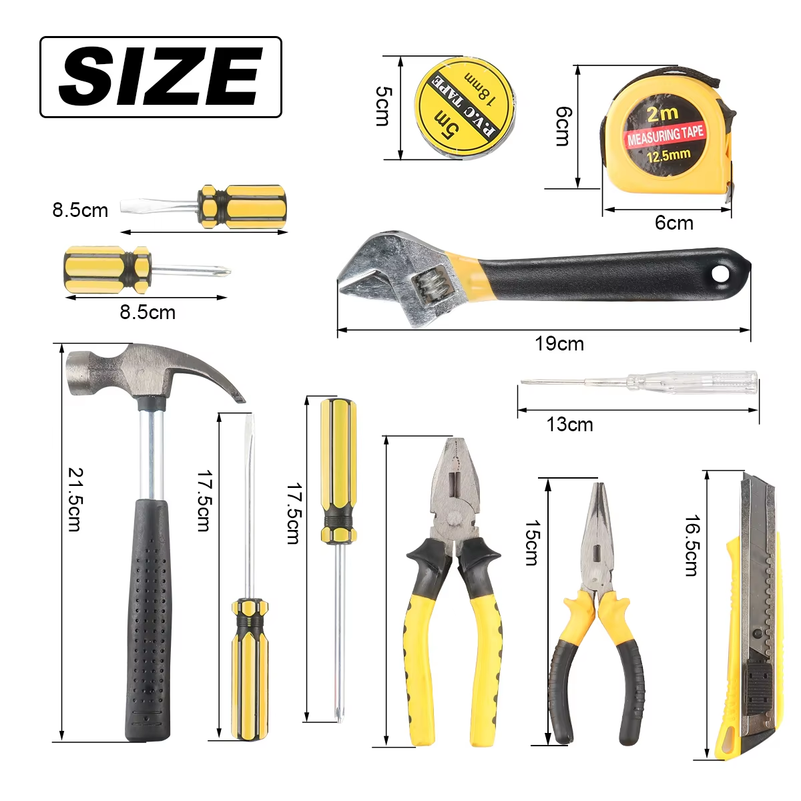 Ensemble d'outils 8/9/12/13 pi - Power Tools Catalogue avis et prix
