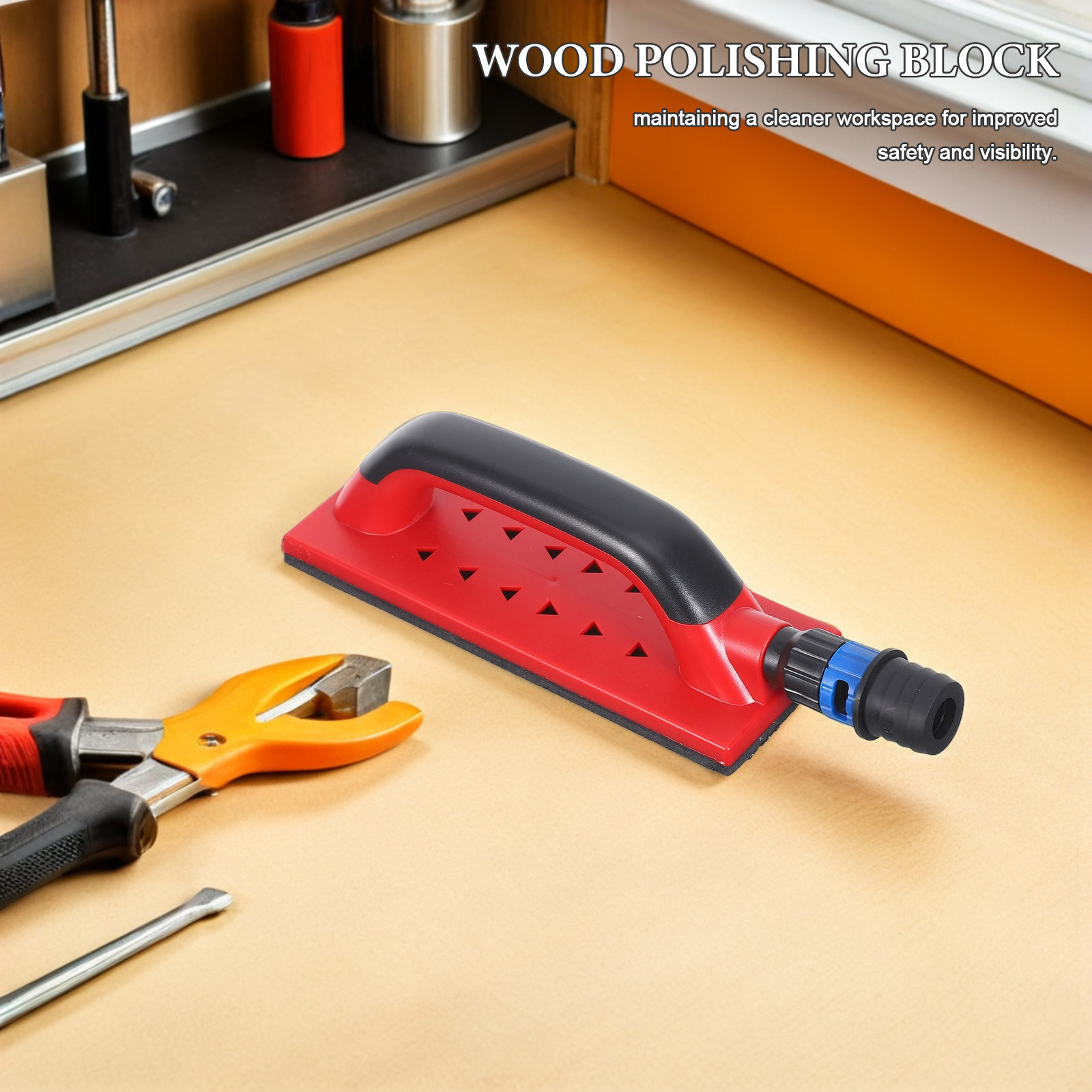 Bloc de ponçage carré avec asp - Power Tools Woodworking avis et prix