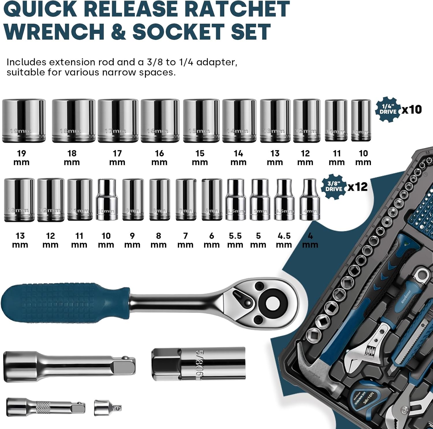 Ensemble d'outils Enventor, ki - Power Tools Catalogue avis et prix