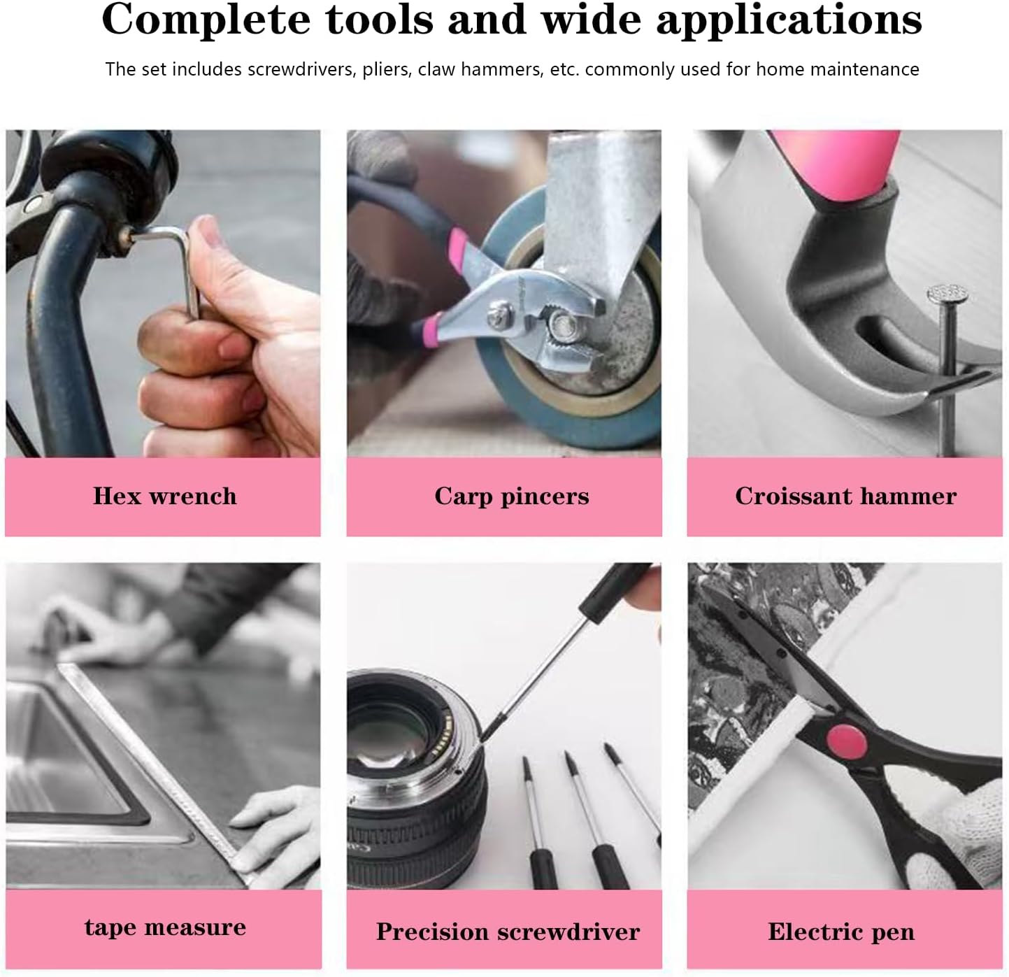 Kit d'outils rose polyvalent p - Power Tools Catalogue avis et prix